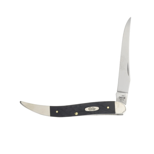 Case XX Jigged Rough Black Synthetic Medium Texas Toothpick