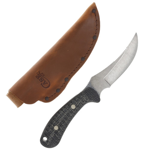 Case XX Ridgeback Hunter Fixed Blade Burlap Black G10 Knife CA30593