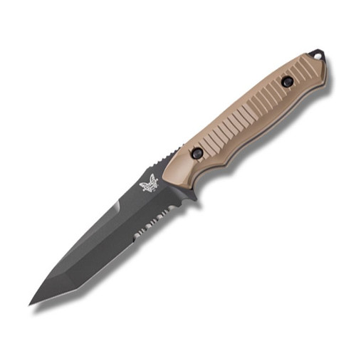 Benchmade 141SBKSN Nimravus Fixed Blade Knife Sand