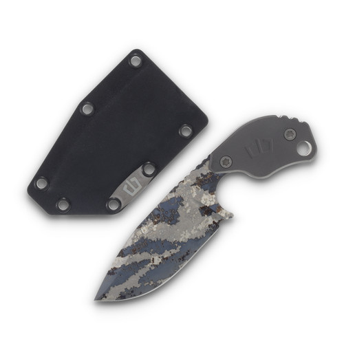 Blackside Customs SLCC. Titanium blade, Digicam finish, Titanium handle BSCSLCCDIGI