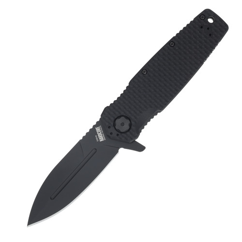 HHA MILSPEC Folder Series - Spear Point/ Black/S35VN MILF05BLK