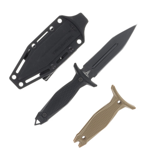 Takumitak Protector Fixed Blade Knife FRN 4.5in Black Oxide Spear Point TKF303-CS