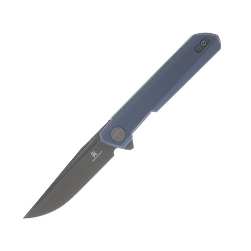 Bestech Knives Bestechman Mini Dundee Grey G10 2.92in Grey DLC Clip Point Blade BMK03F
