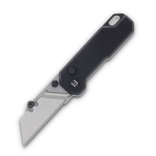Hightron Vectron Black Folding Utility Knife HK02BLK