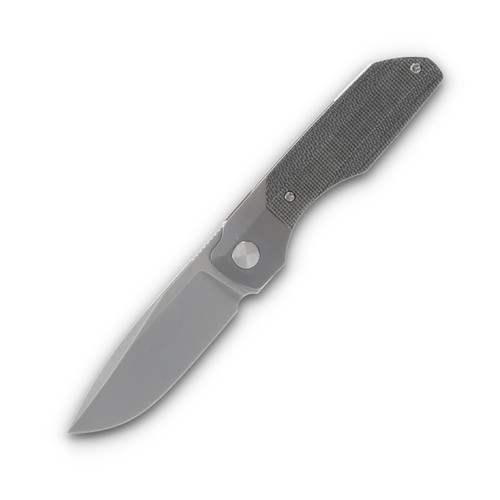 Vero Synapse Folding Knife Stonewash/Black Micarta LLKB380B-3