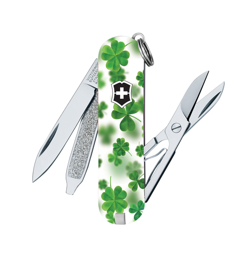Victorinox Classic SD Swiss Army Knife Lucky Clovers SMKW Special Design V1181