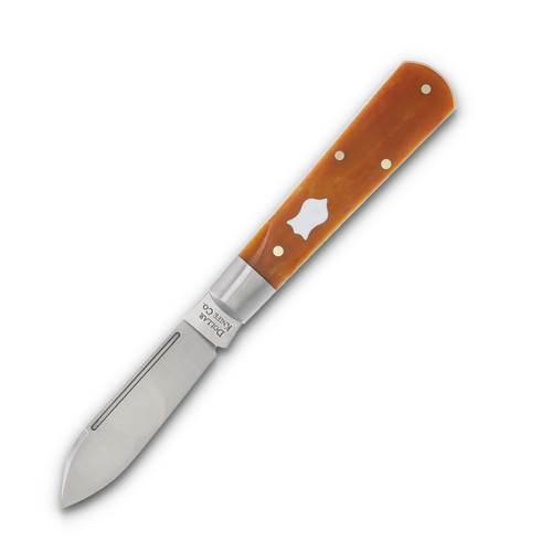 Cooper Cutlery Dollar Knife Co. 1 Blade Jack Osage Orange Smooth Bone CCDKCOOB
