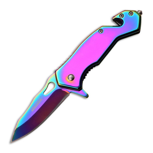 Tac-Force Rescue Rainbow Folding Knife