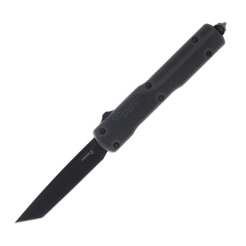 Hogue Sig Counterstrike OTF Auto 3.35Inch Tanto 20CV Black Finish Grey Aluminum AUHG36962