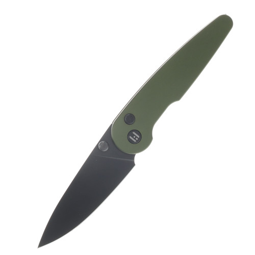 Hightron Birdidi Green Aluminum Handle Black PVD Coated D2 Blade HK06GRN