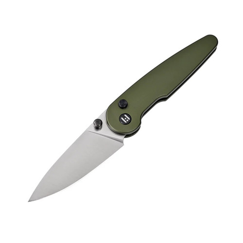 Hightron Birdidi Green Aluminum Handle Satin D2 Blade HK06GRNS