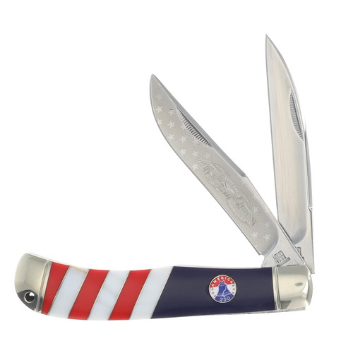 Rough Rider 250TH Anniversary Jumbo Trapper Folding Knife RR2734