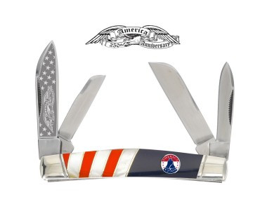 Rough Rider America 250th Anniversary Congress Folding Knife RR2737