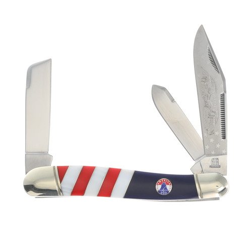 Rough Rider 250TH Anniversary Texas Stockman Folding Knife RR2739