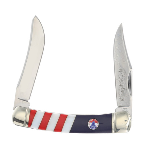 Rough Rider 250TH Anniversary Muskrat Lg. Moose Folding Knife RR2740