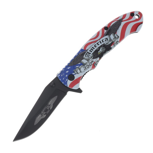 American Hunter 250th Anniversary Linerlock AH043
