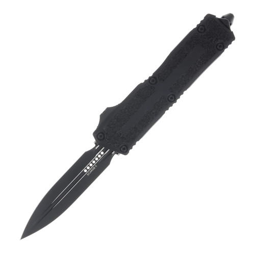 Microtech Scarab II Gen III D/E OTF Tactical Black 3.88in Dagger Blade AUMT12801T