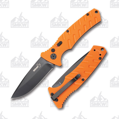 Boker Plus Strike Automatic Knife Orange