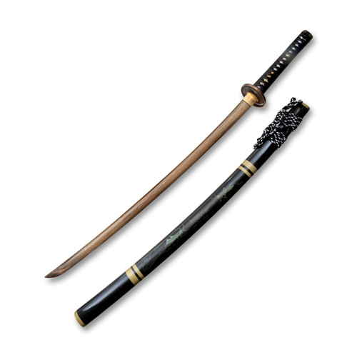 SZCO Supplies Grasshopper Samurai Sword Cord Wrapped 28in Plain Blade 927047