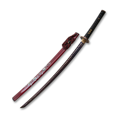 SZCO Supplies Bonsai Samurai Sword Cord Wrapped 28in Plain Blade 927048