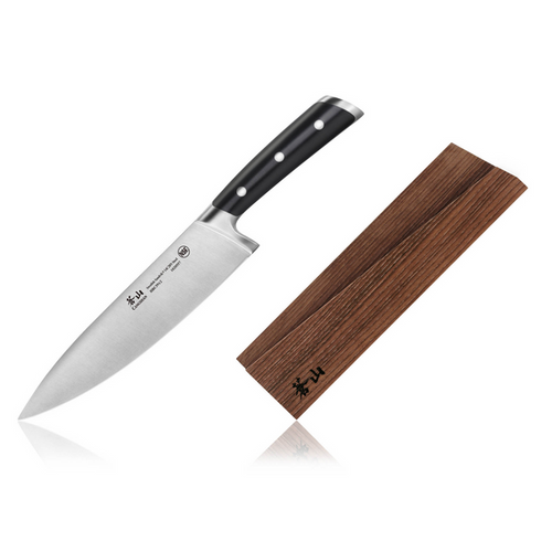 Cangshan TS Series 8" Chef's Knife Forged Swedish 14C28N Steel With Wood Sheath 1020564