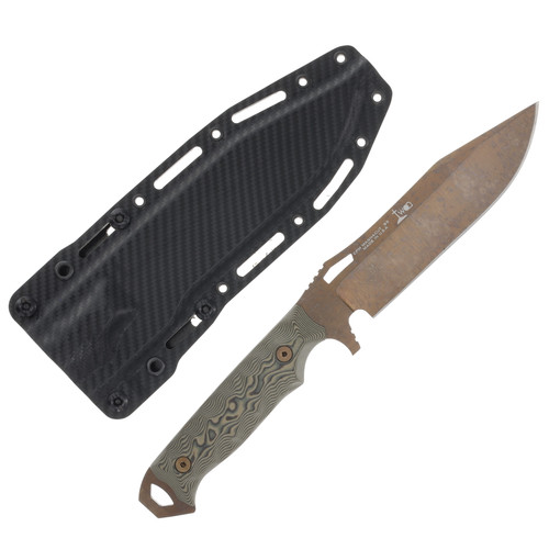 Dawson Knives Gen 2 Marauder Ultrex G10 Handle Arizona Copper Finish DK46