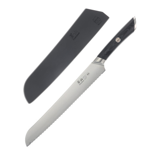 Cangshan Kuro Series 9" Bread Knife With Sheath 504241