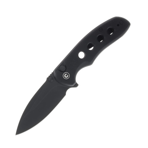 Civivi Triptych Black G-10 Handle Black Stonewashed 14C28N Blade C23085B-1