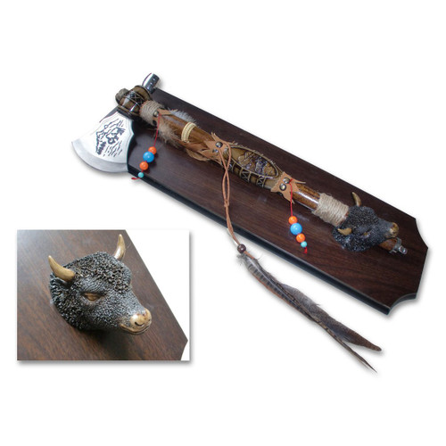 Buffalo Fantasy Peace Pipe Axe