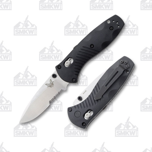 Benchmade 585S Mini Barrage Folding Knife Partially Serrated