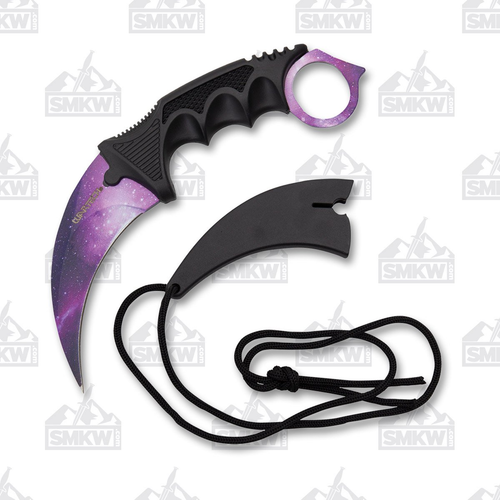 Karambit Neck Knife Galaxy