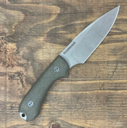 Bradford Guardian 3 3D OD Green 3.5in Plain Elmax Stonewash Drop Point