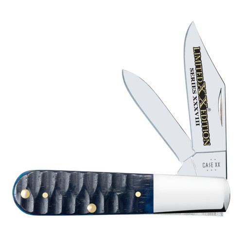 Case XX Gator Jig Ocean Blue Bone Barlow Limited Edition Folding Knife CA53981