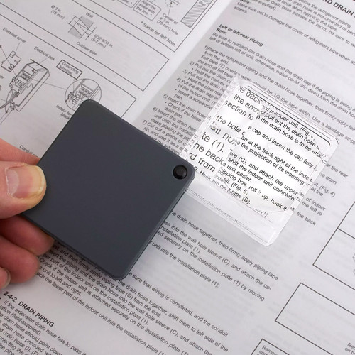 Carson Optical MagniFlip 3x Pocket Magnifier with Flip-Open Case