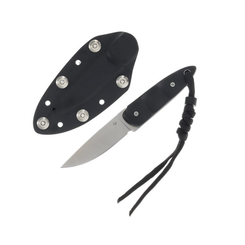 Boker Plus Pollywog G10 Fixed Blade 2.6in Plain Satin Drop Point Knife BK02BP0005