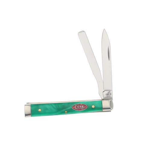 Case XX Green Pearl Kirinite Baby Doc Folding Knife CA24414