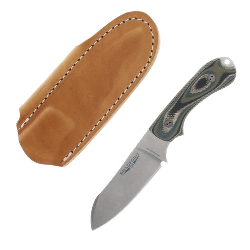 Bradford Guardian 3 Forest Green 3.62 Inch Plain Stonewash Sheepsfoot BRAD3443