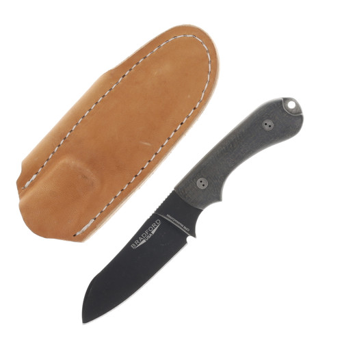 Bradford Guardian3 Fixed Blade Knife Nimbus Magnacut/Sheepsfoot Grind/OD Green Burlap BRAD3445