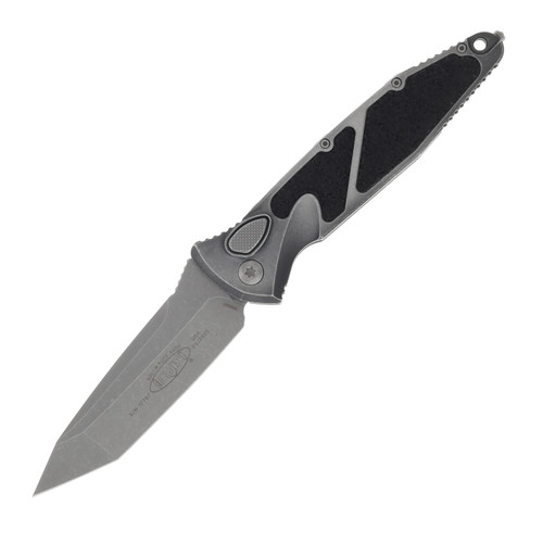 MICROTECH SOCOM ELITE AUTO T/E APOCALYPTIC STANDARD WEATHERED METAL AUMT161A10APWME. front