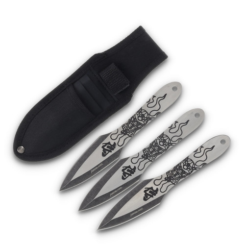 Neptune Trading Aeroblades Japanese Warrior Throwing Knife Set