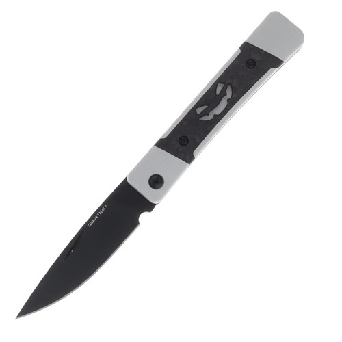 Kizer Little Grand Folding Knife Halloween 2025 Aluminum and Carbon Fiber Jack O'Lantern/Black PVD Nitro V V2670HW1