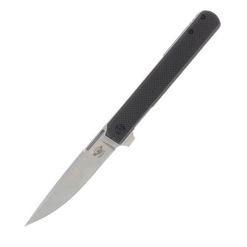 Skallywag Tactical Swifttail Gray 3.75 Inch Plain Gray Straight Back SWTST