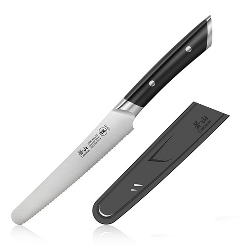 Cangshan HELENA Series Utility Knife 5 Inch Serrated Utility 10301273