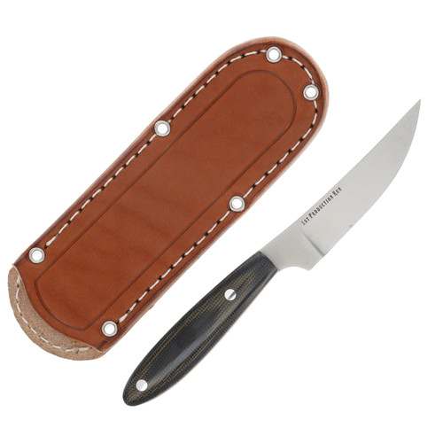 BARK RIVER BITTER ROOT CAPER BLACK-GREEN CANVAS MICARTA HANDLE FIXED 3.25IN BA99253MBGL