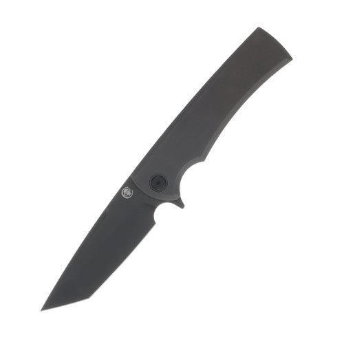 Chaves Liberation Street Integral Gray 3.5in Plain Stonewash Gray Tanto Front Open 1 Chaves Liberation Street Integral Gray 3.5in Plain Stonewash Gray Tanto Front Open 1