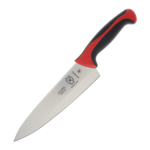 Mercer Sports Millennia Colors 8" Chef's Knife Red & Black Handle M22608RD