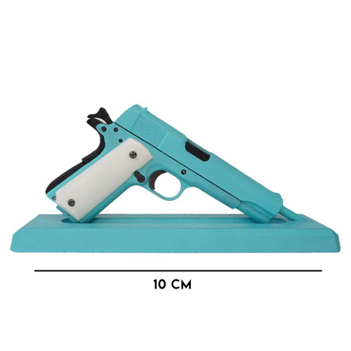 GoatGuns Miniature 1911 Model Gun Blue