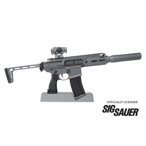 GoatGuns SIG SAUER MCX Grey Miniature – 1:3 Scale Die-Cast Model