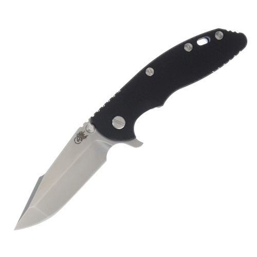 Hinderer XM-18 Black – Blue Stonewash 3.5in Plain Stonewash Harpoon Spanto KXM35HSTWSWBLBKG10