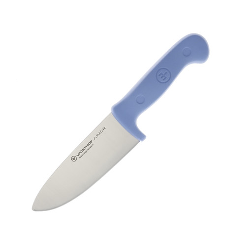 Wusthof Junior Knife Blue 3.94In Plain Satin Drop Point 1069504110